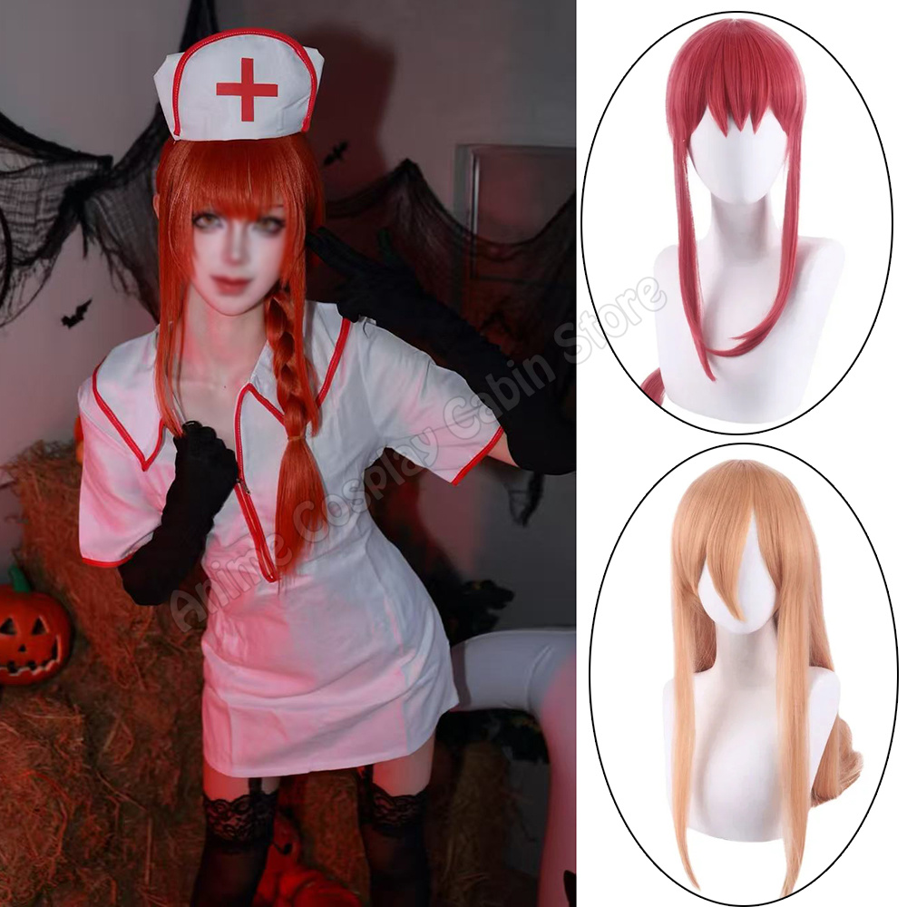 Women'S Fashion Gloves - Costumes d'Halloween, Cosplay Infirmière Makima, Robe