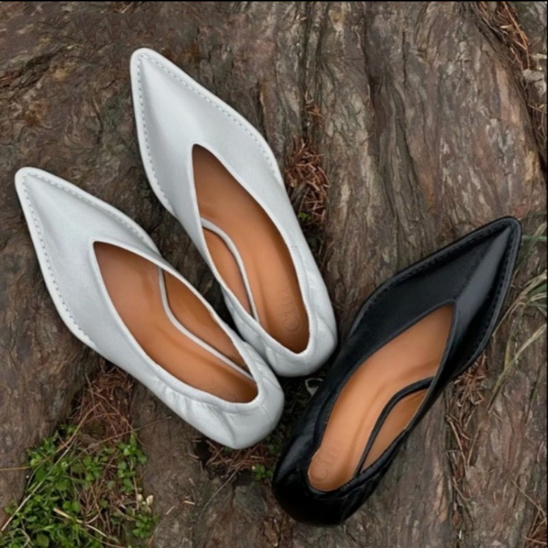 Women'S Fashion Spring 2025 - 2025 nouvelles chaussures simples à bout