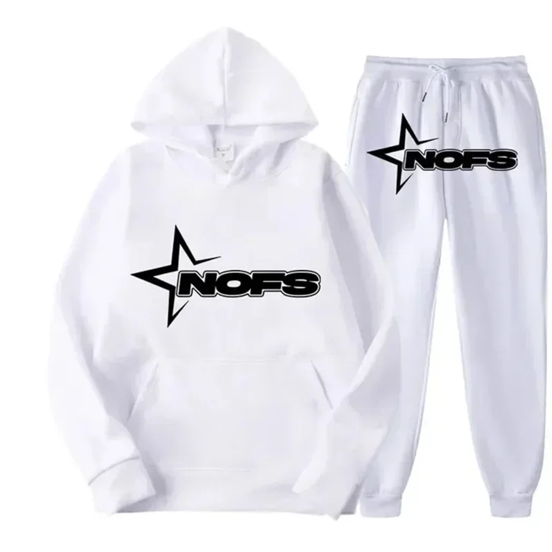 Women Fashion Brand Logo - Ensemble deux pièces décontracté pour hommes