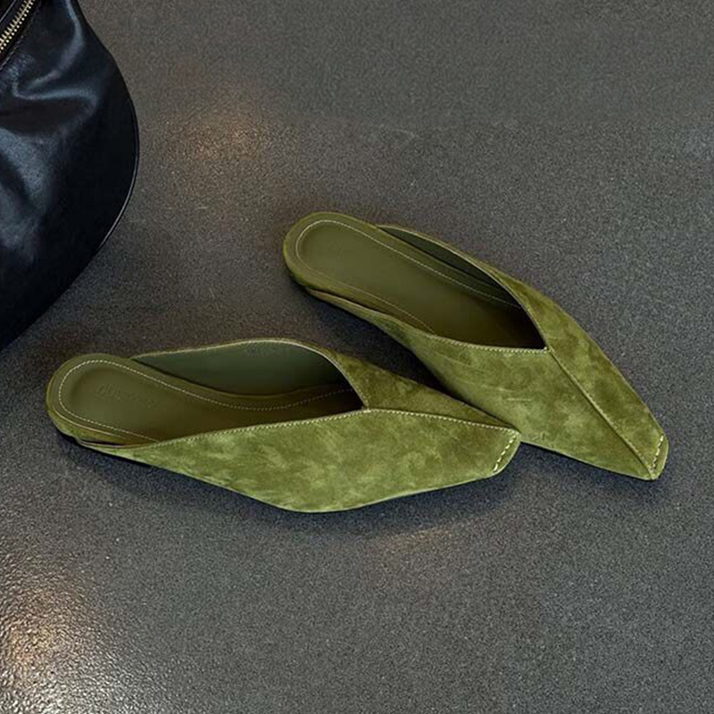 Women'S Fashion Designer Clothes - Mules plates pour femmes, sandales d'été
