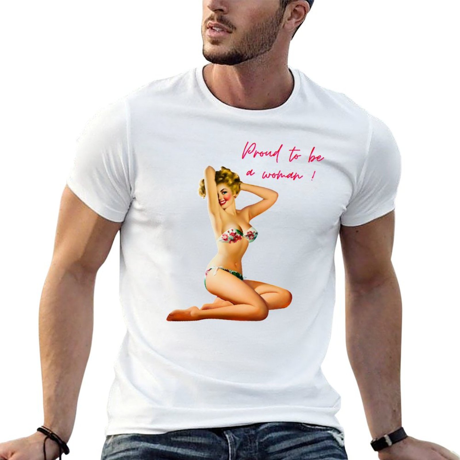 Women'S Fashion In The 1950S - Fier d'être une femme - T-shirt