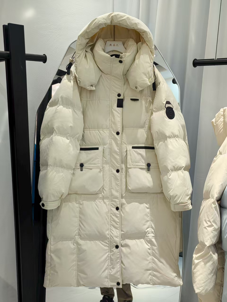 Women Fashion Over The Years - 2025 hiver nouvelle doudoune mi à