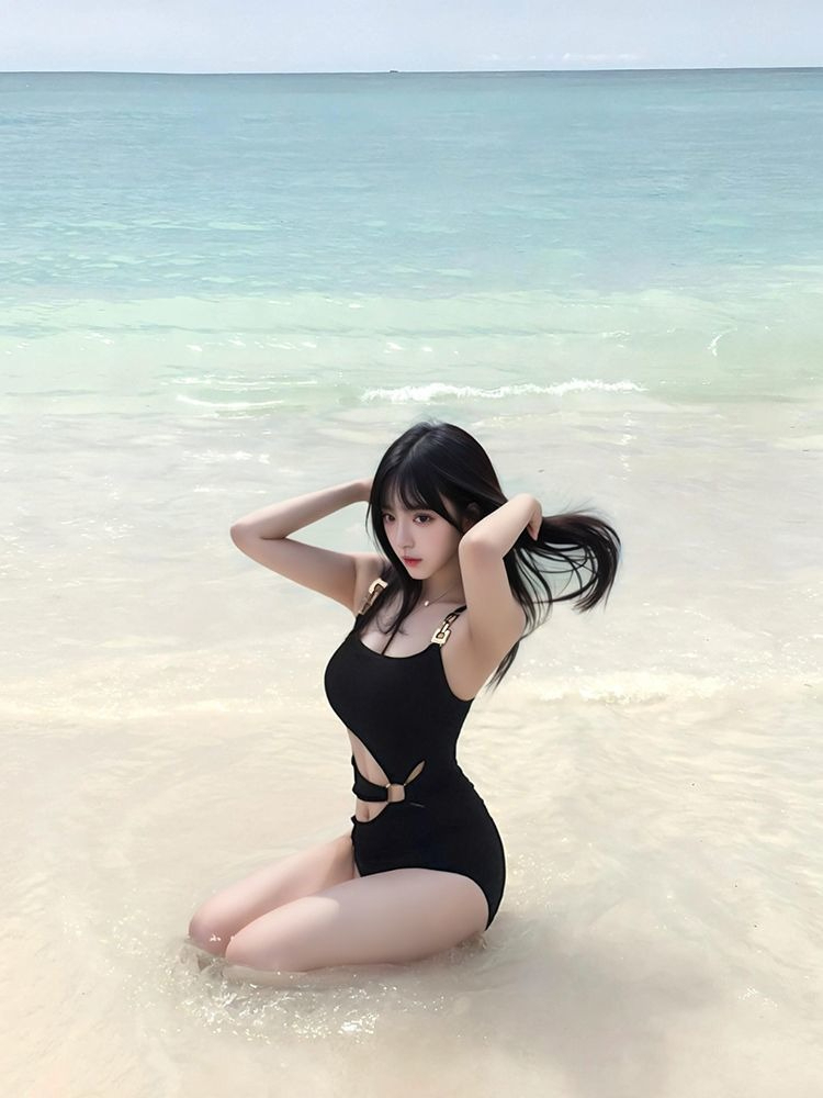 Women Fashion Designer - Maillot de bain monokini sexy à
