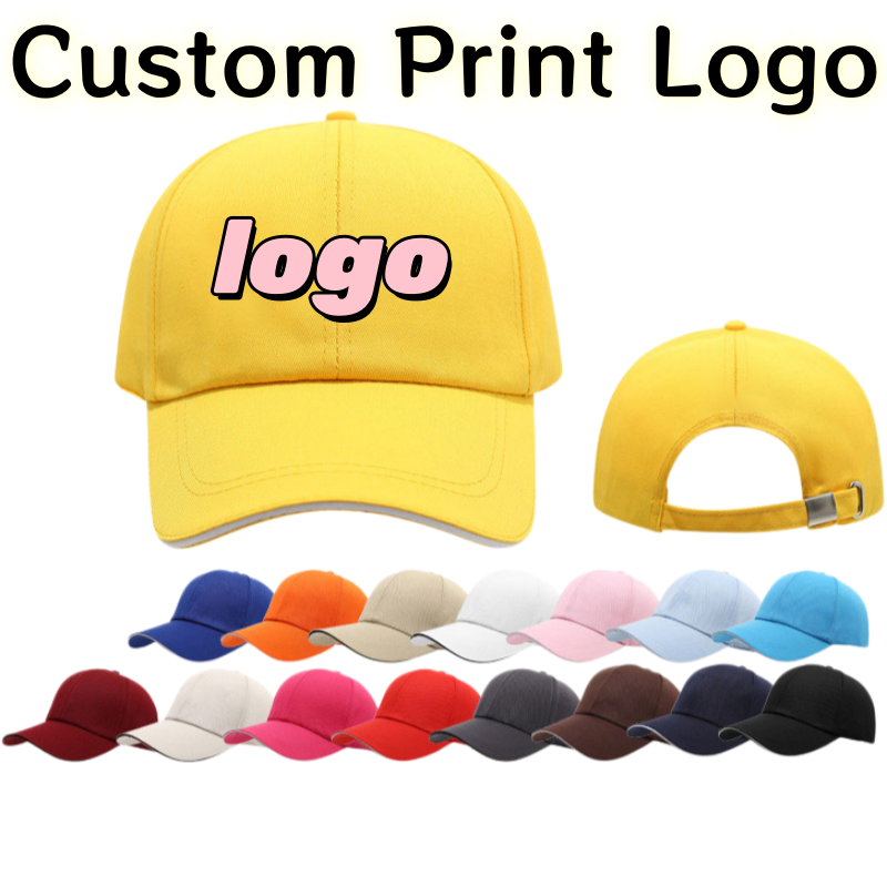 Women Fashion Logo - Casquette de baseball diagonale six pièces
