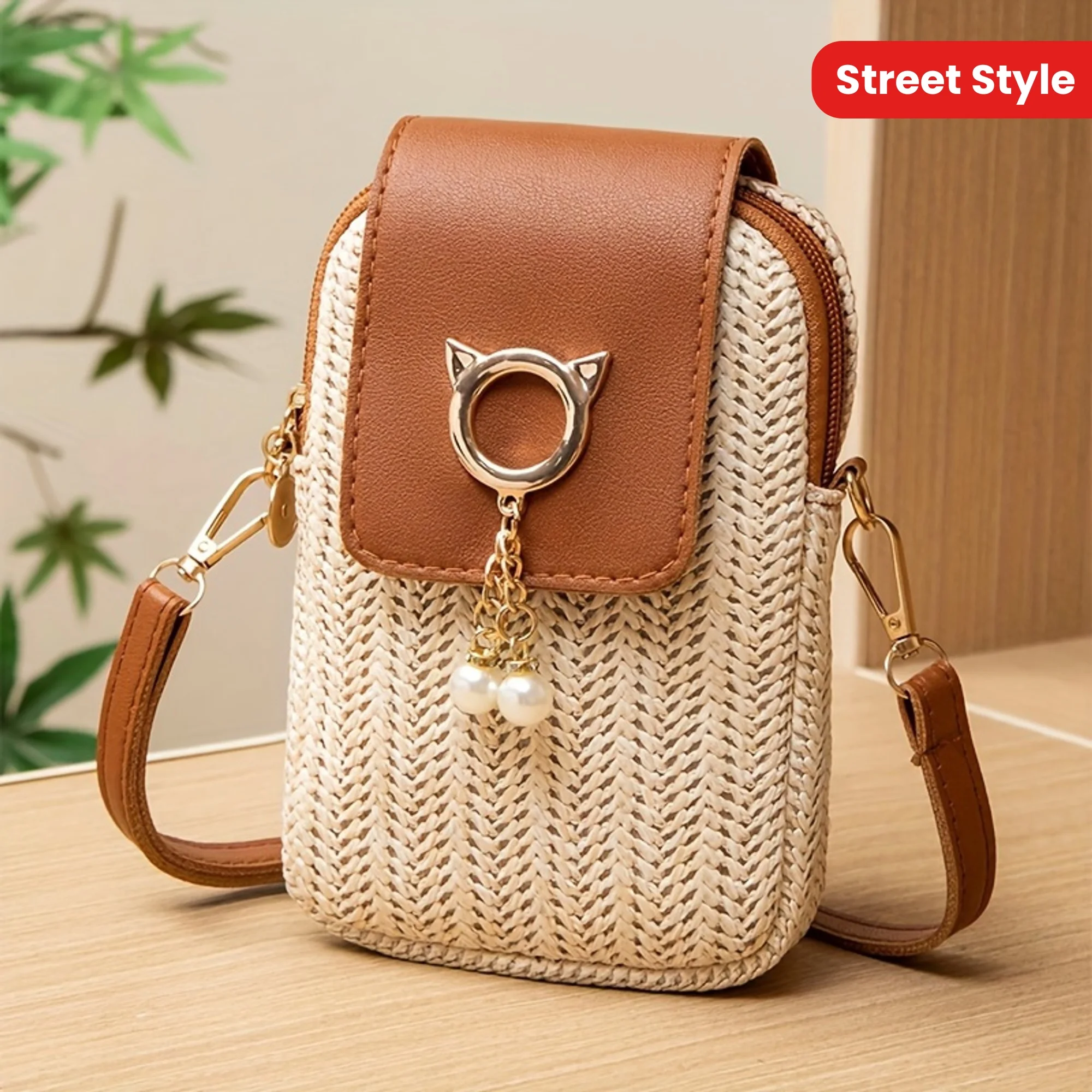 Women Fashion Over The Years - Mini sac à bandoulière pour téléphone,