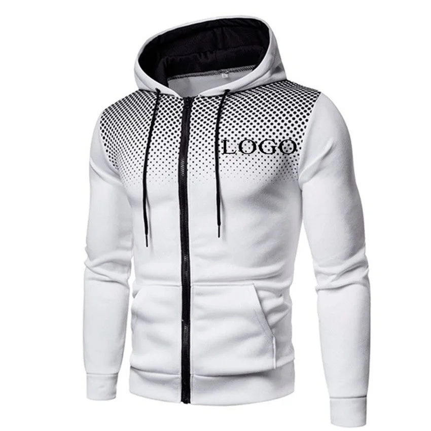 Sweat à capuche zippé à pois p - Women Fashion Brand Logo avis et prix