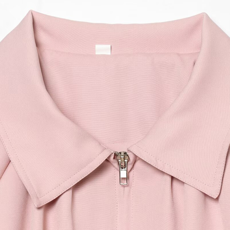 Blouson court rose ample pour  - Women'S Fashion Quarter Zip avis et prix
