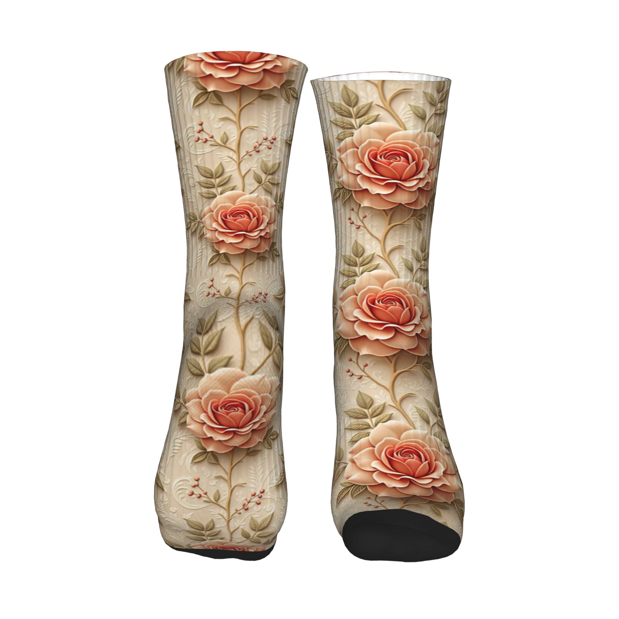 Chaussettes à imprimé floral r - Women Fashion Youtube avis et prix