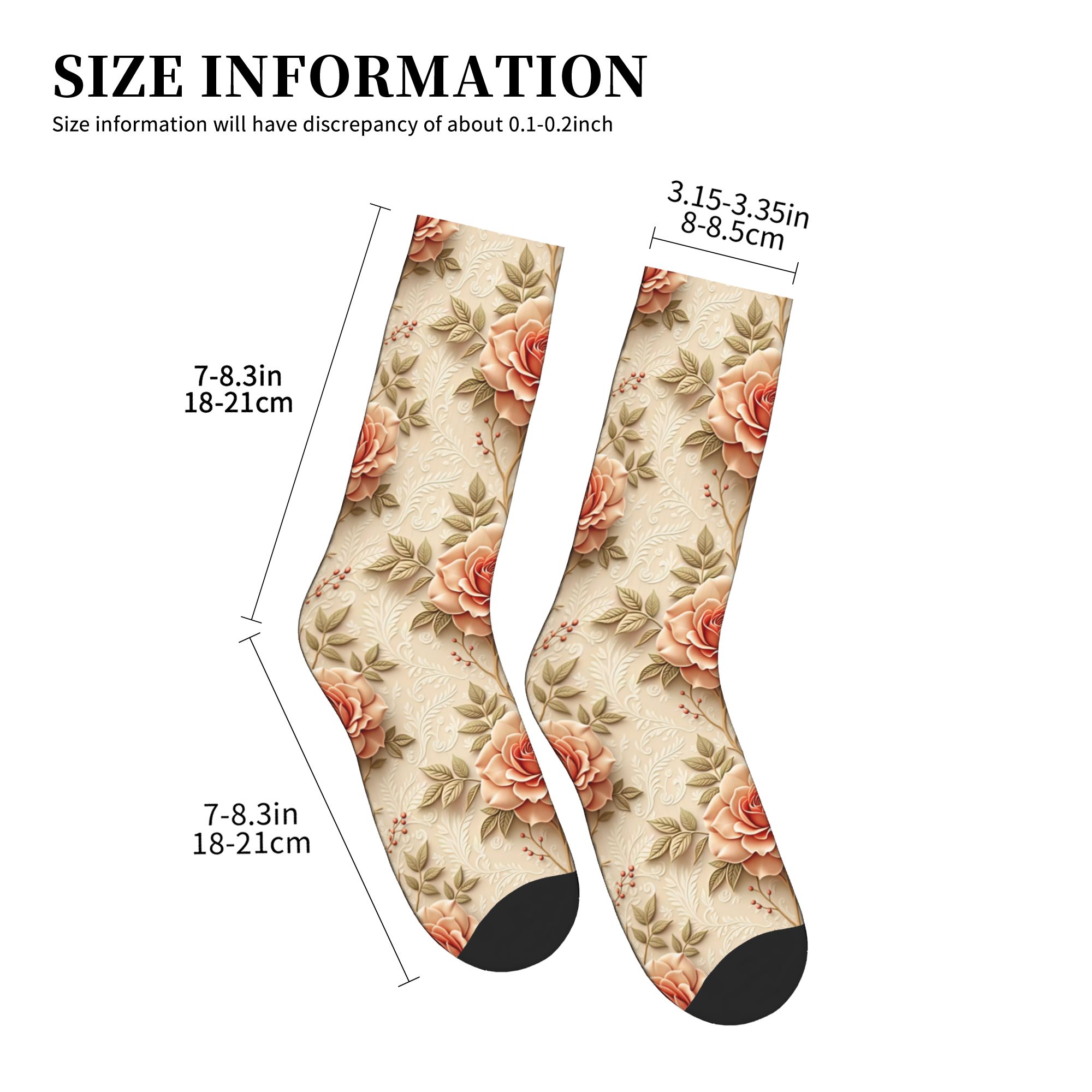 Chaussettes à imprimé floral r - Women Fashion Youtube avis et prix