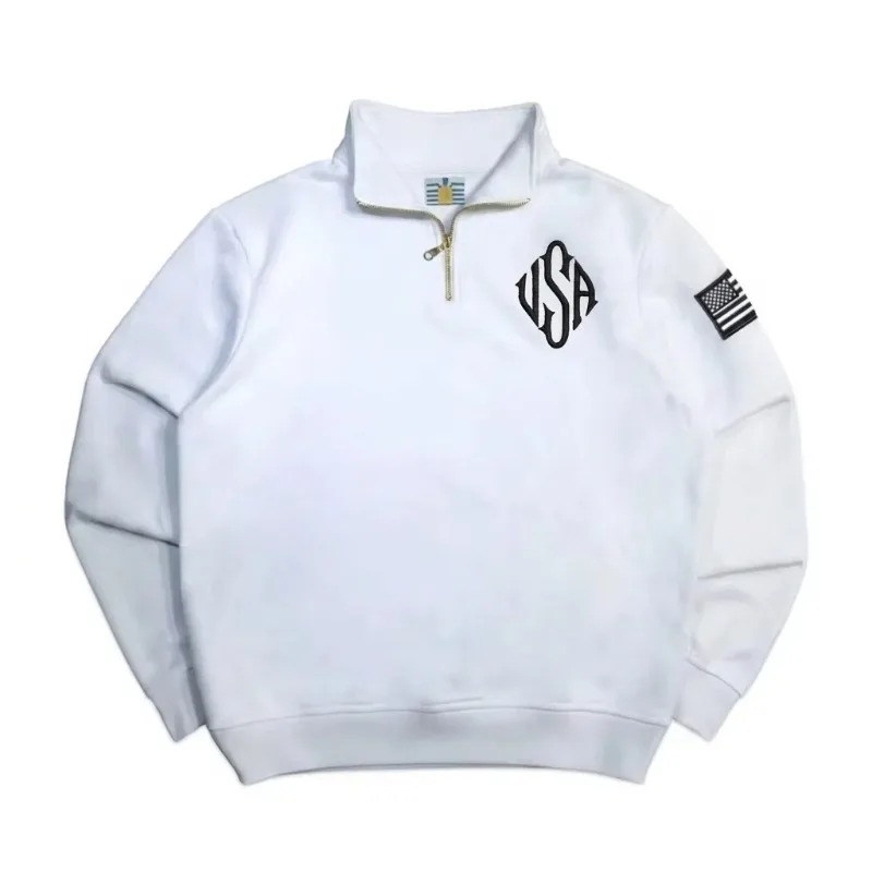Sweat-shirt à col zippé Y2K bl - Women'S Fashion Quarter Zip avis et prix