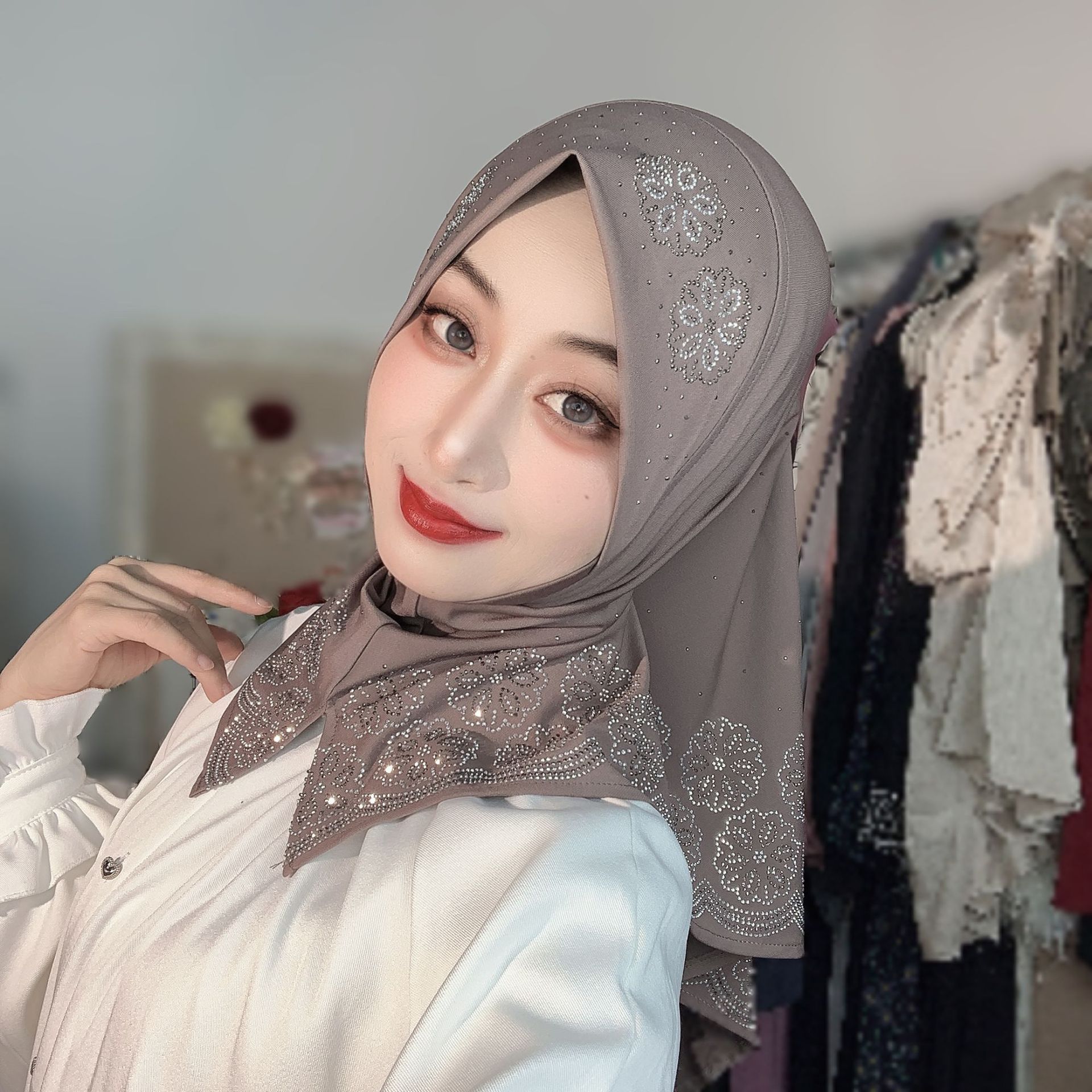 Hijab musulman prêt-à-porter p - Women Fashion Designer avis et prix
