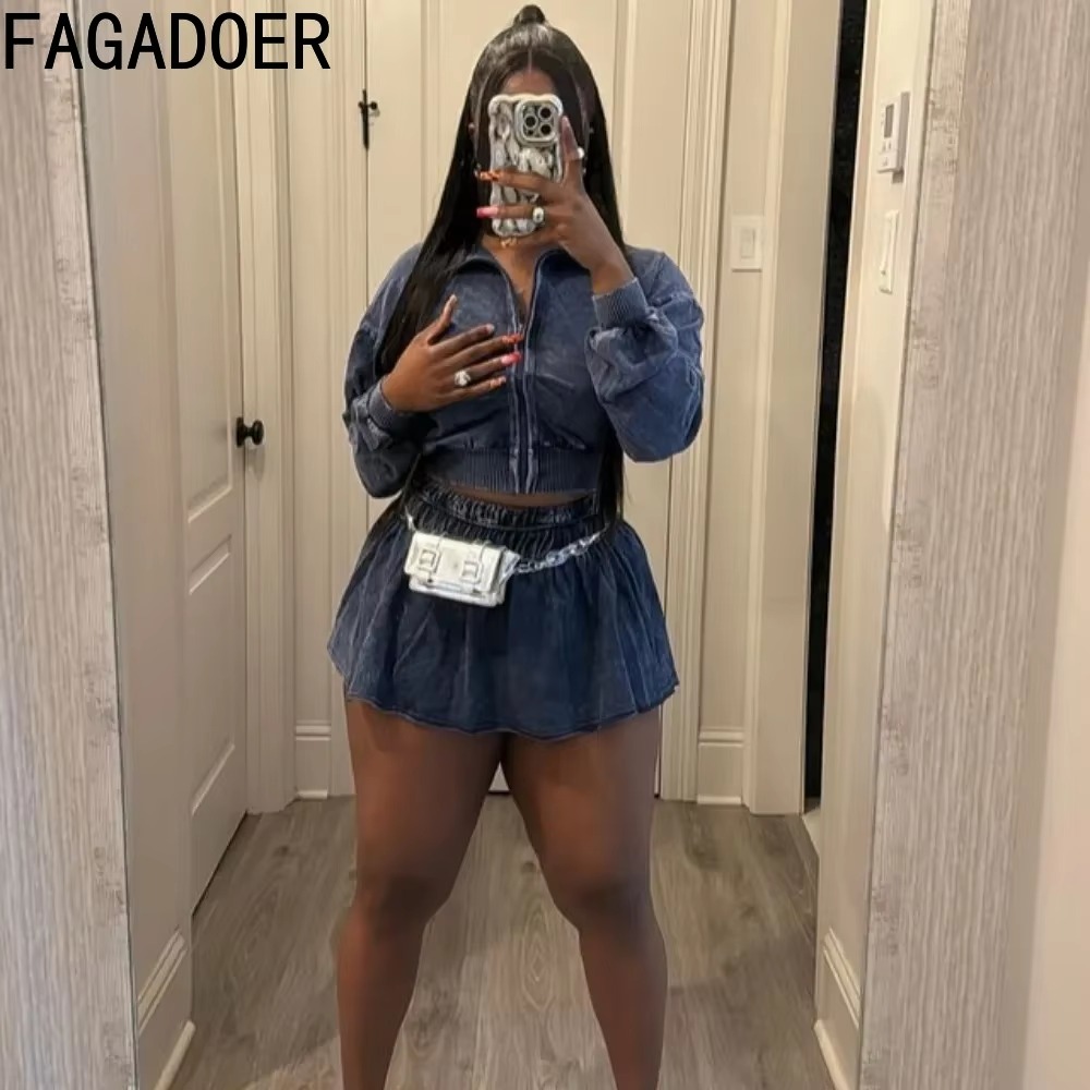 FAGADOER-Ensemble 2 pièces pou - Women'S Fashion Quarter Zip avis et prix