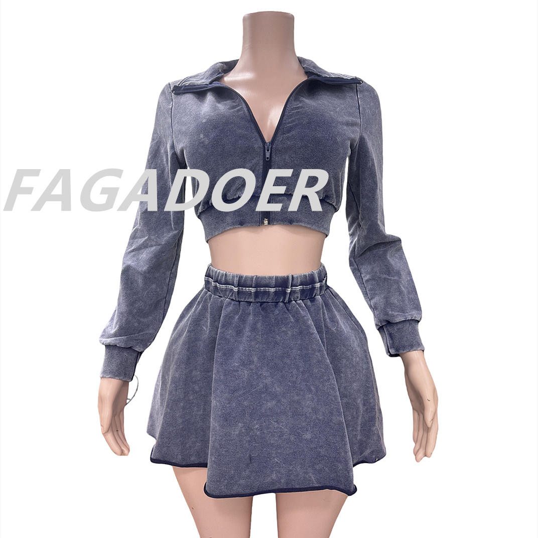 FAGADOER-Ensemble 2 pièces pou - Women'S Fashion Quarter Zip avis et prix