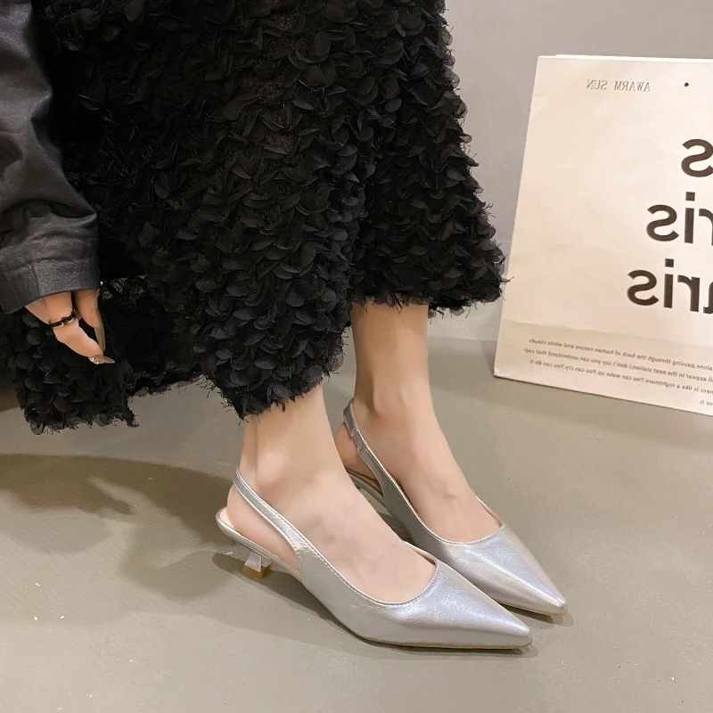 Sandales pointues en cuir pour - Women'S Fashion Spring 2025 avis et prix