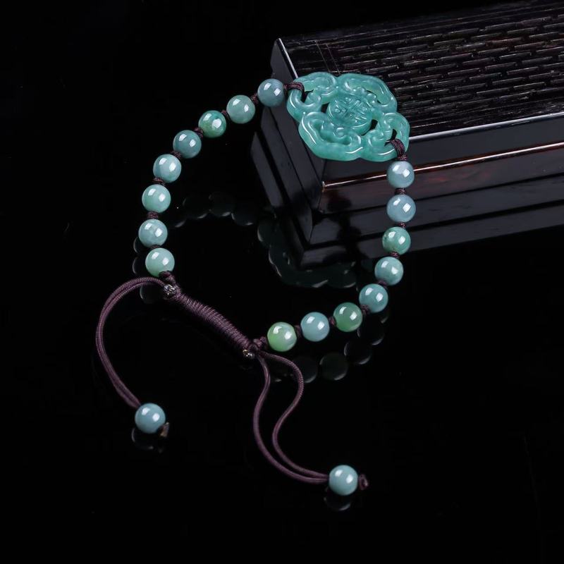 Bracelet en jadéite naturelle  - Women Fashion Designer avis et prix