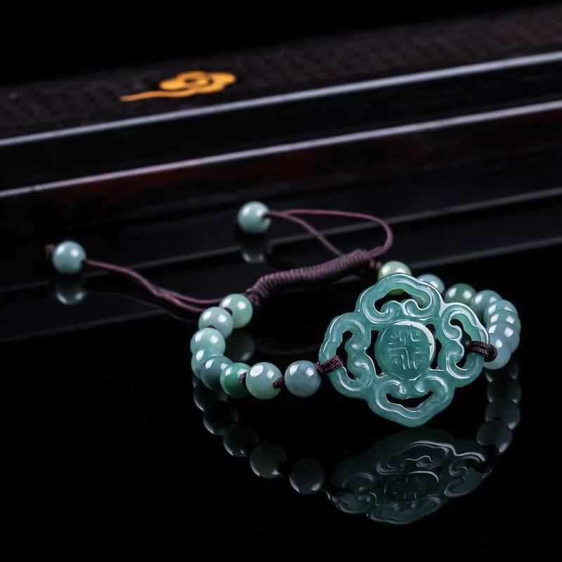 Bracelet en jadéite naturelle  - Women Fashion Designer avis et prix