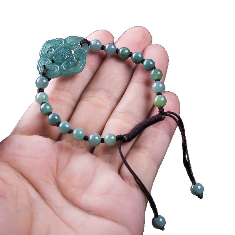 Bracelet en jadéite naturelle  - Women Fashion Designer avis et prix