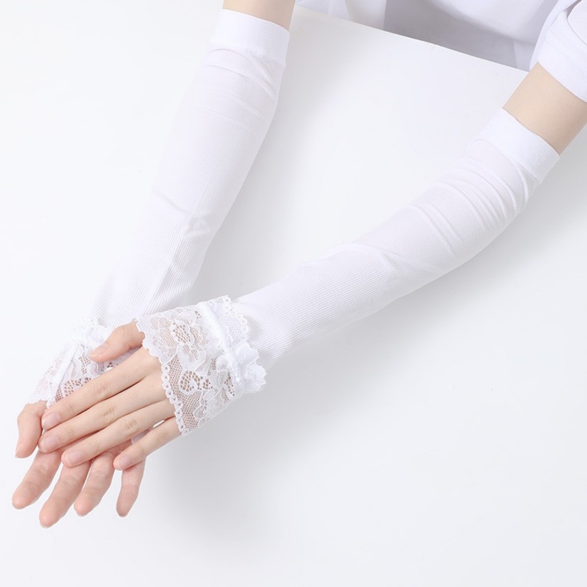 Manchettes longues élastiques  - Women'S Fashion Gloves avis et prix