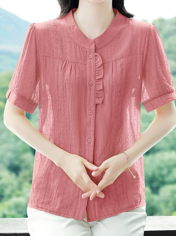 Chemise à manches courtes en c - Women Fashion Over The Years avis et prix