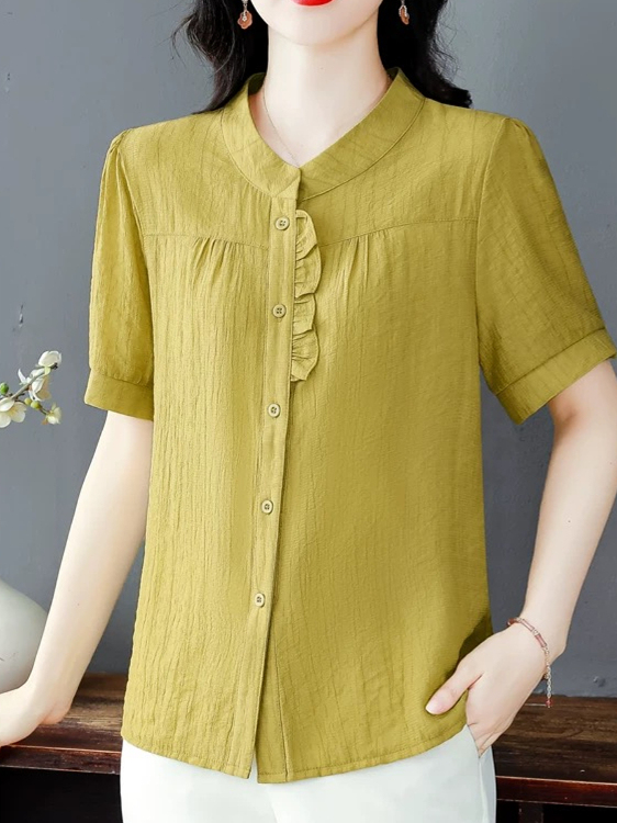 Chemise à manches courtes en c - Women Fashion Over The Years avis et prix