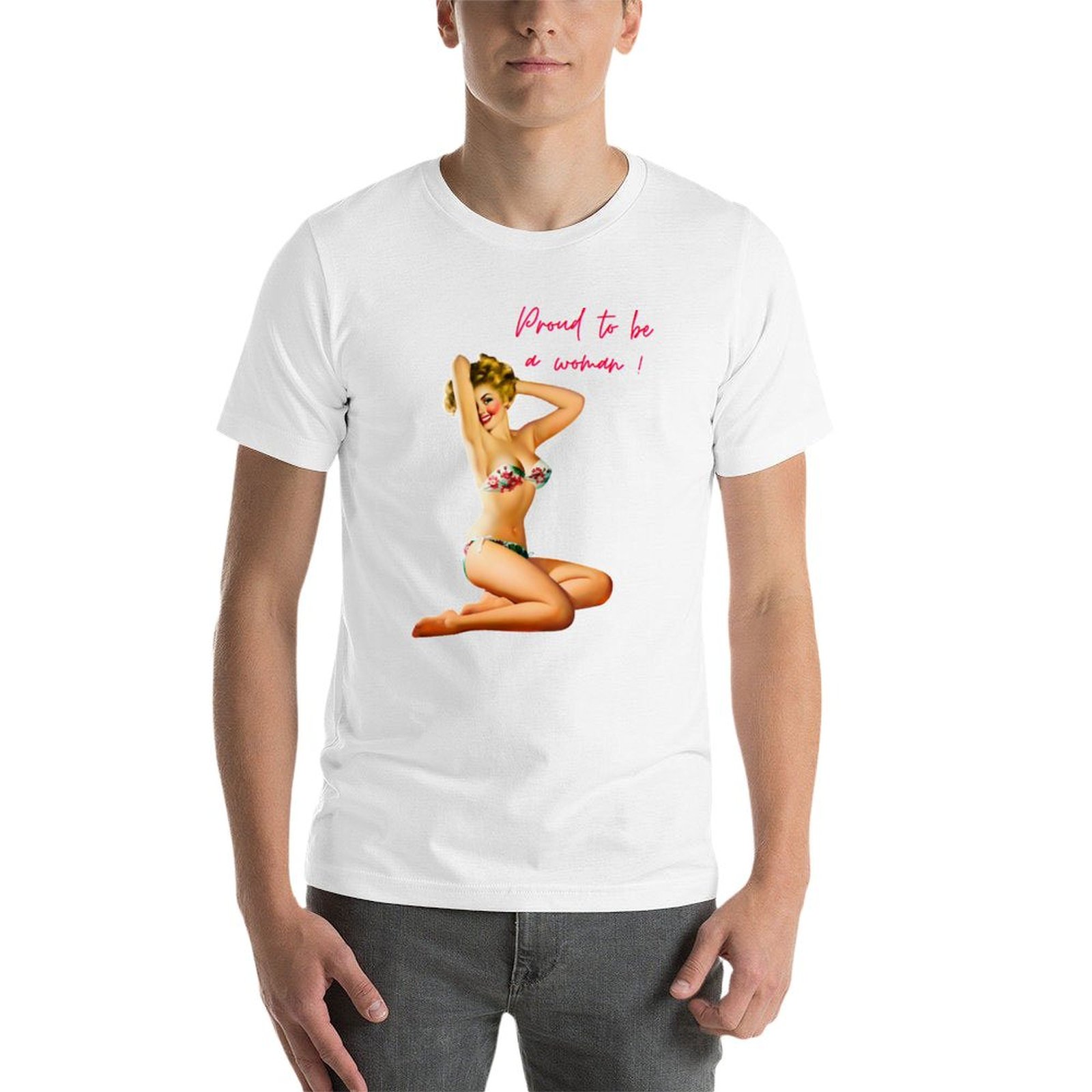 Fier d'être une femme - T-shir - Women'S Fashion In The 1950S avis et prix