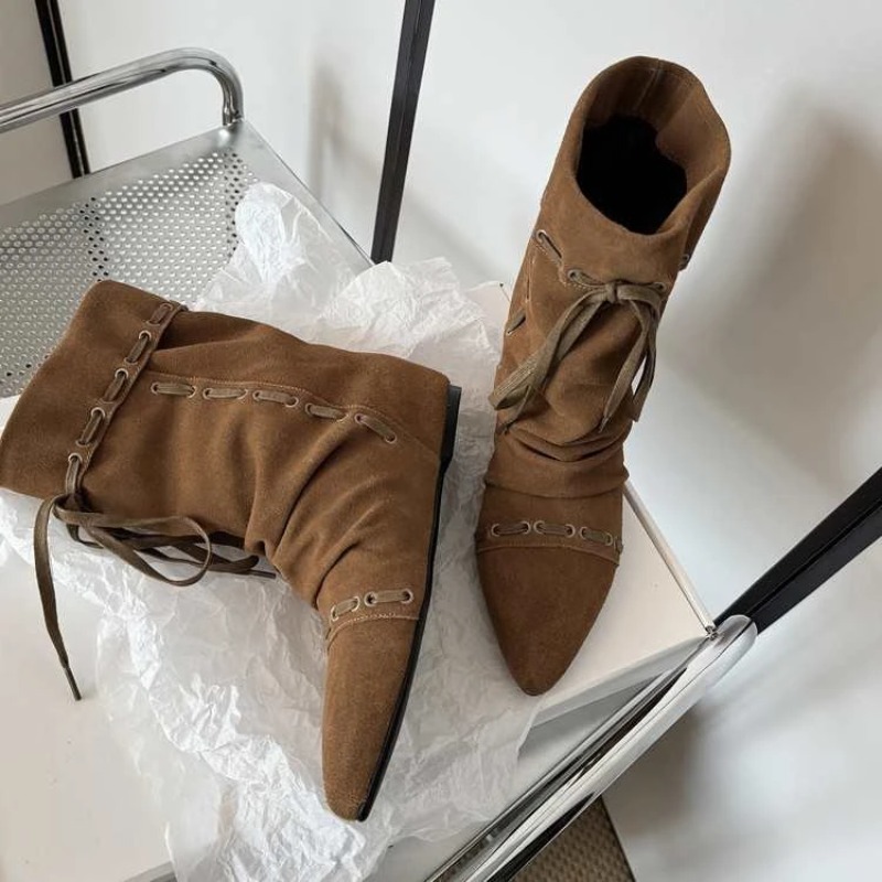 Bottines courtes à talons fins - Women Fashion Youtube avis et prix