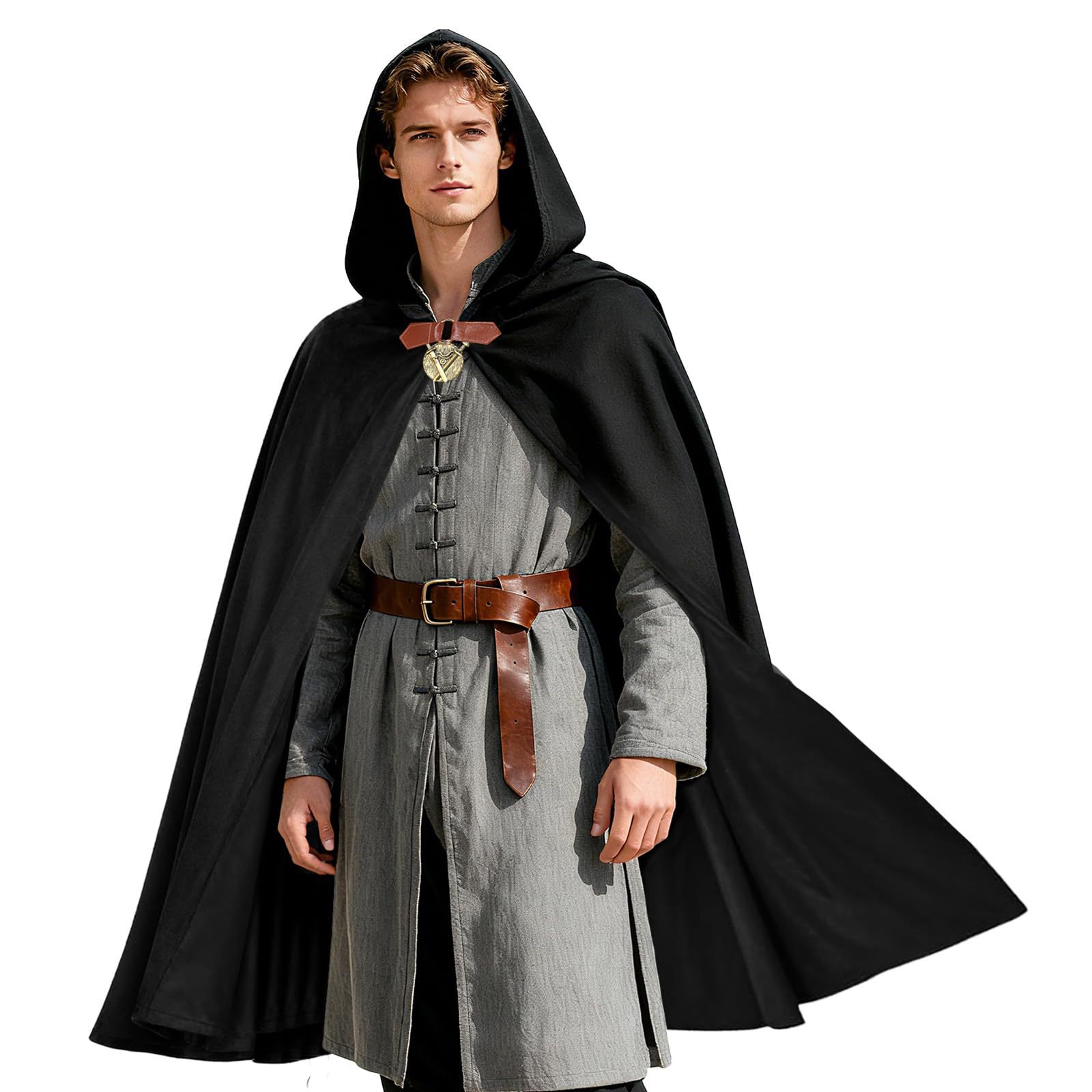Manteau à capuche en velours p - Women'S Fashion Renaissance Period avis et prix