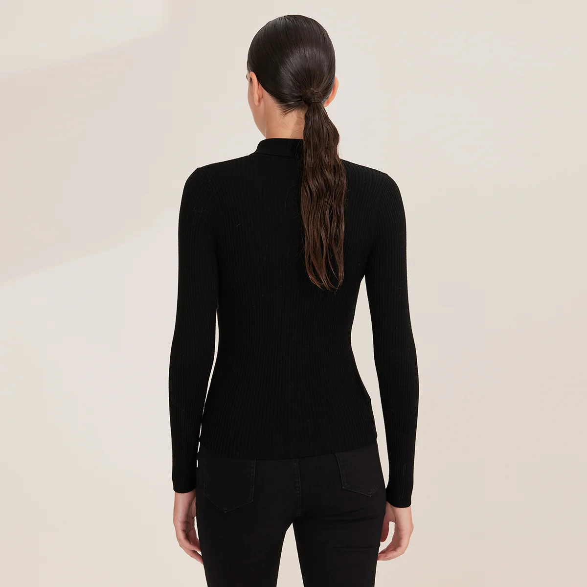 Pop BY4521226 femmes 100% lain - Women'S Fashion Quarter Zip avis et prix