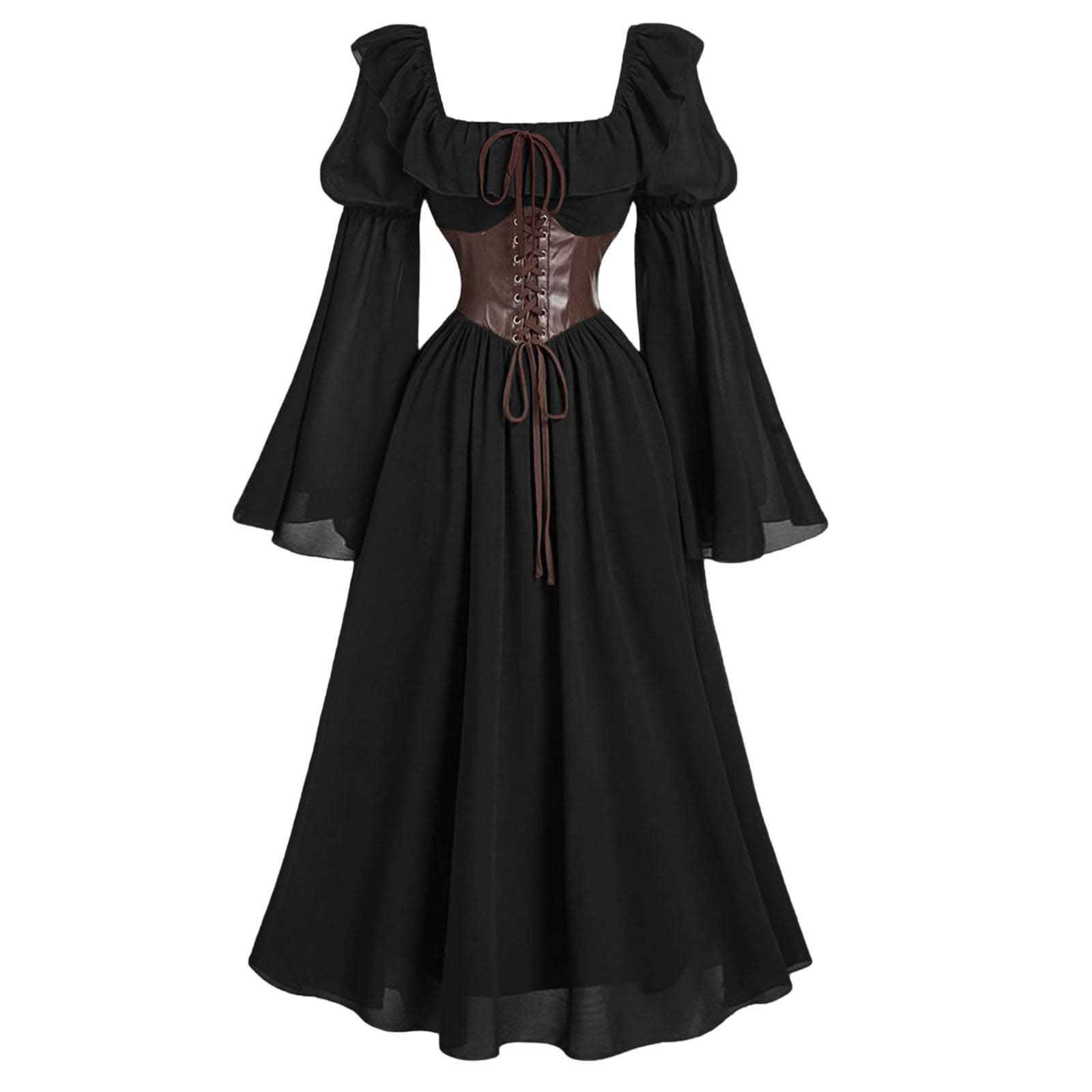 Robe longue à manches longues  - Women'S Fashion Renaissance Period avis et prix