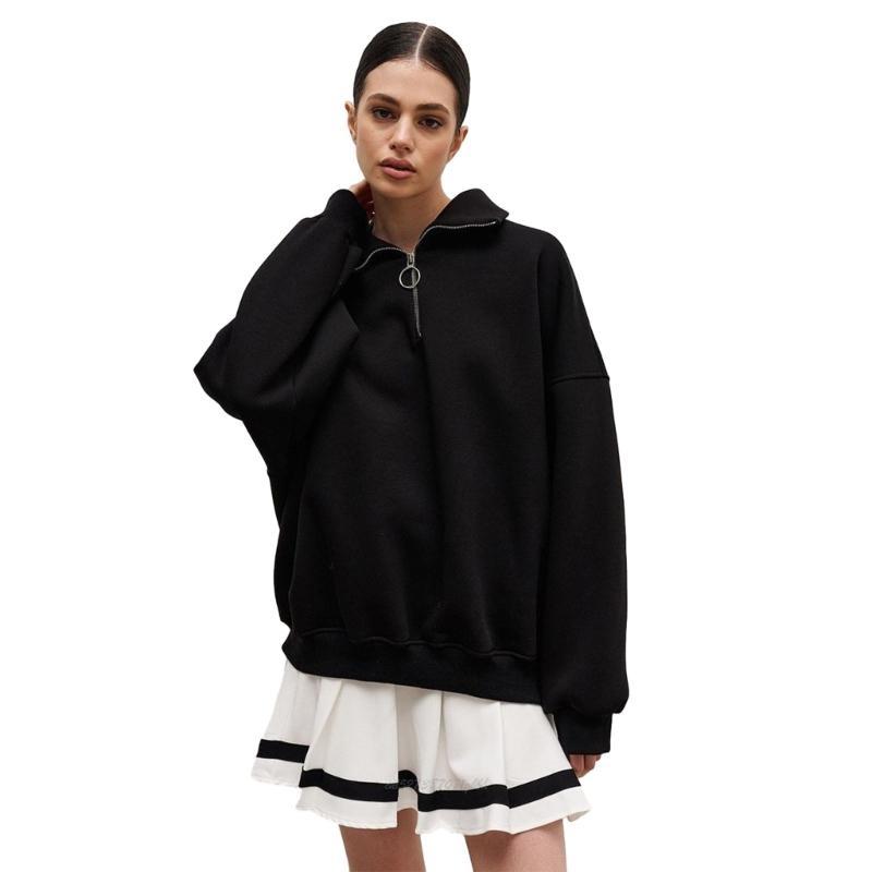 X5XA – sweat-shirt à manches l - Women'S Fashion Quarter Zip avis et prix