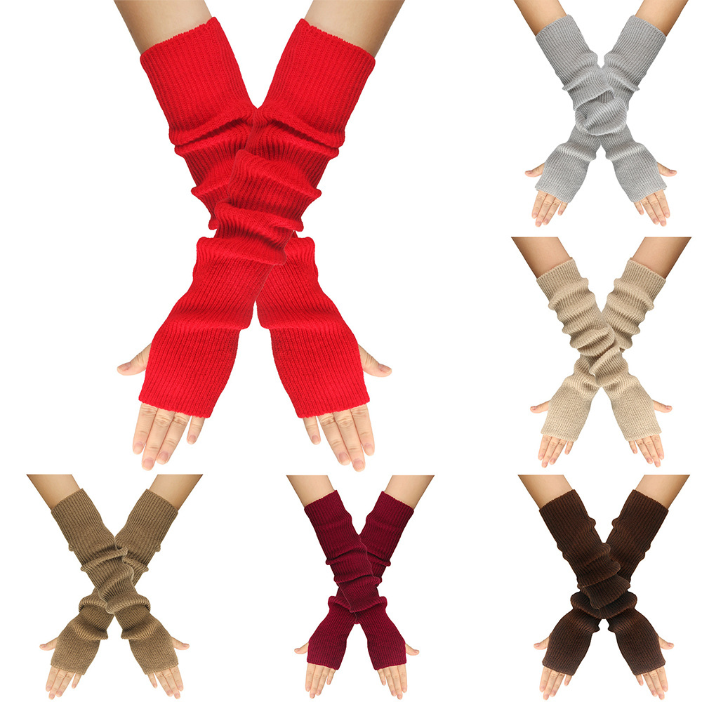 Gants tricotés pour femmes, co - Women'S Fashion Gloves avis et prix