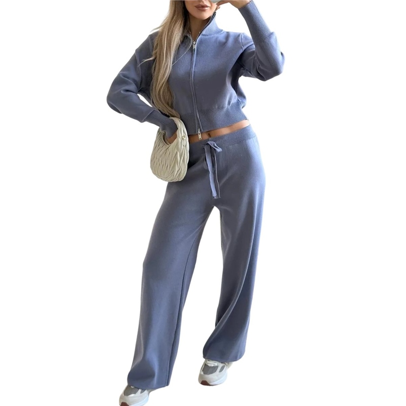 Pull en maille décontracté pou - Women'S Fashion Quarter Zip avis et prix