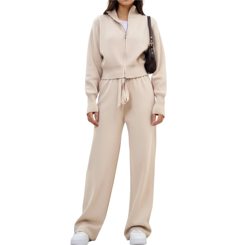 Pull en maille décontracté pou - Women'S Fashion Quarter Zip avis et prix