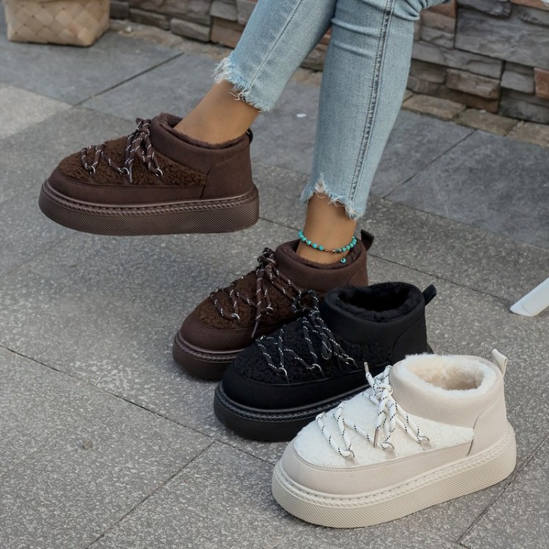 Bottes de neige en coton à lac - Women Fashion Youtube avis et prix