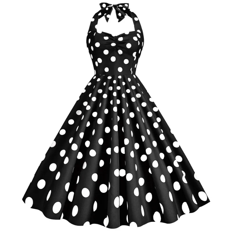 Robe d'été sexy à pois rétro p - Women'S Fashion In The 1950S avis et prix