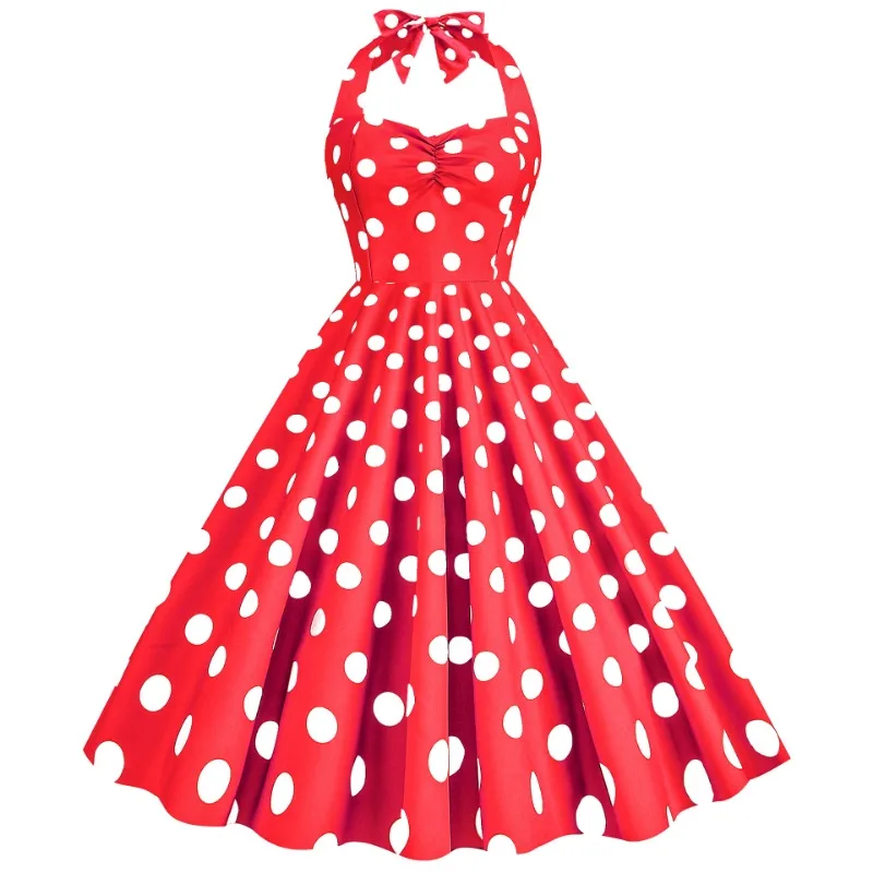 Robe d'été sexy à pois rétro p - Women'S Fashion In The 1950S avis et prix