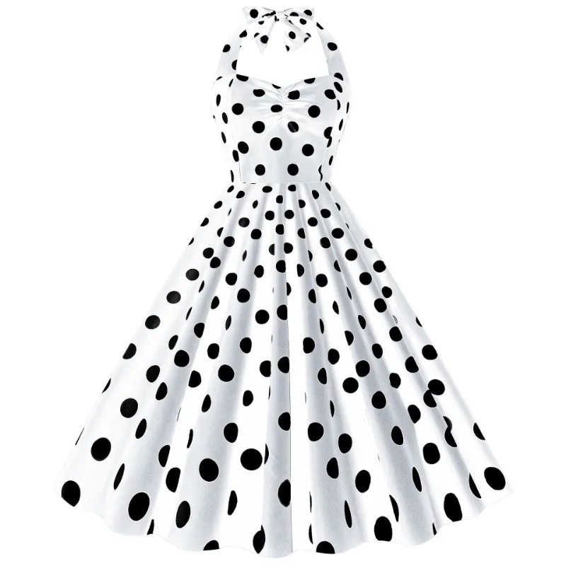 Robe d'été sexy à pois rétro p - Women'S Fashion In The 1950S avis et prix