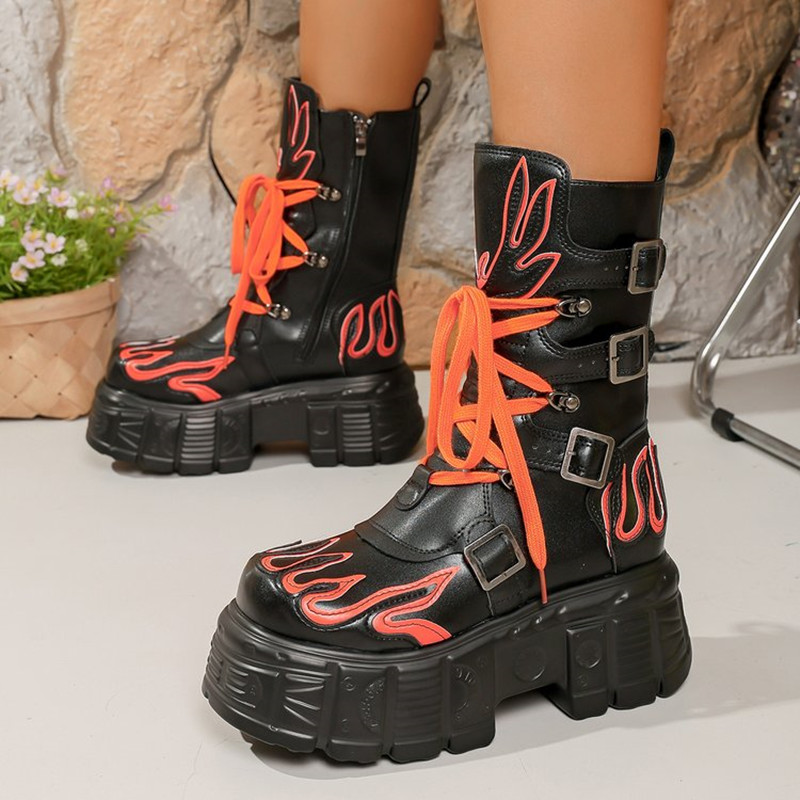 Nouvelles Bottes Rock Unisexe  - Women Fashion Youtube avis et prix