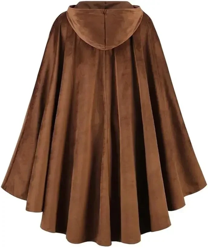 Manteau à capuche en velours p - Women'S Fashion Renaissance Period avis et prix