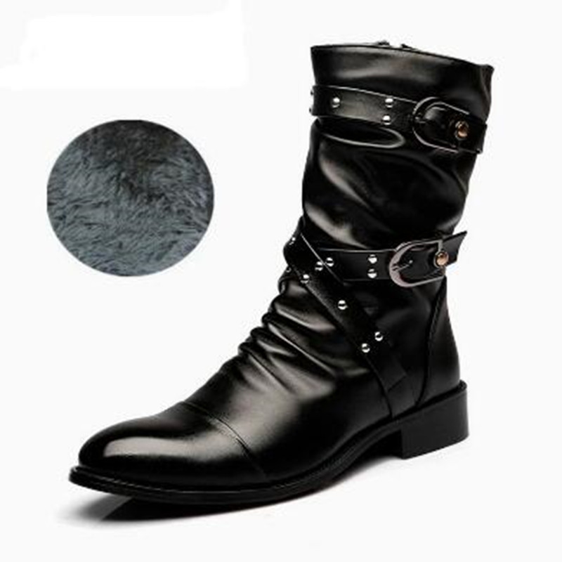 Bottes mi-hautes en cuir pour  - Women Fashion Youtube avis et prix