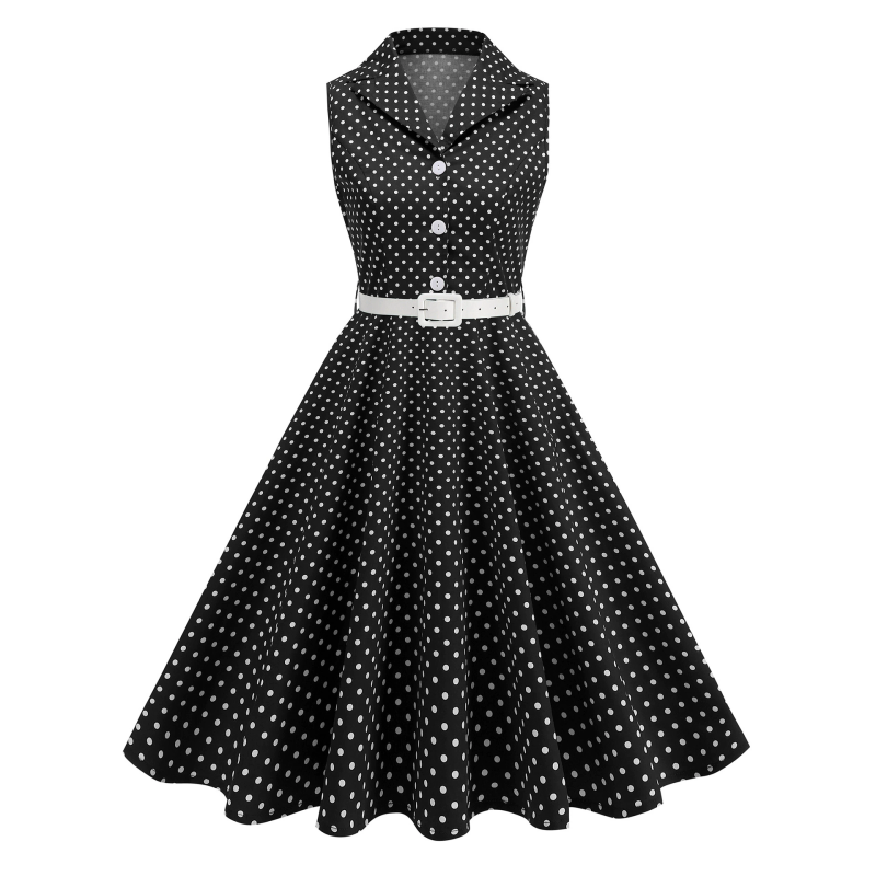 Robe d'été sans manches pour f - Women'S Fashion In The 1950S avis et prix